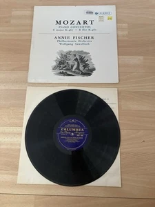 COLUMBIA 33CX 1630 - ANNIE FISCHER MOZART PIANO CONCERTOS LP 1959 - Excellent - Imagen 1 de 3