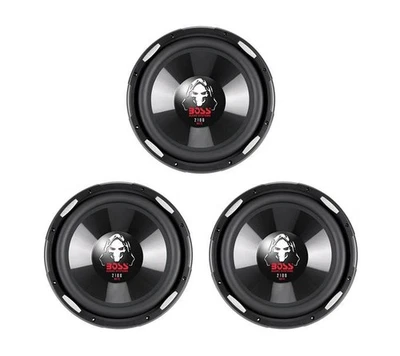 3) NEW BOSS Phantom P106DVC 10" 6300W DVC Car Audio Power Subwoofers Subs 4 Ohm - Image 1 of 4