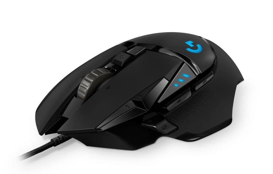 Logitech G502 Hero High Performance Gaming Mouse11 Programmable Buttons 16,00... - Image 1 of 1
