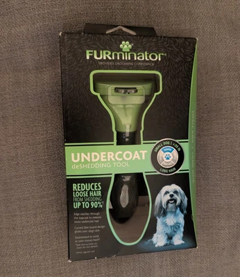 NUEVA HERRAMIENTA DE DESHEDDING DE CAPA INFERIOR FURMINATOR PERRO PEQUEÑO PELO LARGO Foto 1 de 2