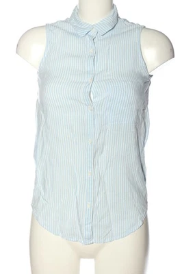 H&M DIVIDED Blouse sans manche Dames Blouse T EU 32 bleu azur-blanc - Photo 1/4