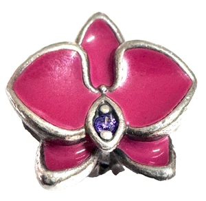 Authentic Pandora Radiant Orchid Enamel Purple Bead 792074EN69 - Picture 1 of 11