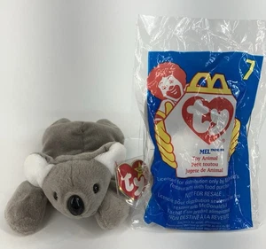 Ty Beanie Babys Paket (2 Stück) Mel und Mel McDonald’s Spielzeug Teenie Beanie Baby - Bild 1 von 13