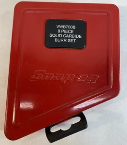 Snap on Tools 8-teiliges VHM-Frässtift-Set mit Metallkoffer komplett VWB700B - Bild 1 von 9