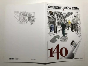 2016 Folder 140° Corriere della Sera Edizione Limitata di 4999 Newspaper Italian - Picture 1 of 2