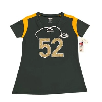 Camiseta Top Mujer Green Bay Packers Clay Matthews #52 S NFL Equipo Ropa TX3 NUEVA CON ETIQUETAS Foto 1 de 4