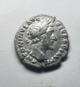 Antoninus Pius 155 n. Chr. * seltener antiker römischer Silberdenar * Pietas und Kinder - Bild 1 von 6