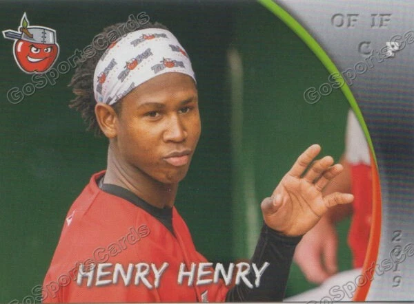 2019 Fort Wayne TinCaps Henry Henry RC Rookie San Diego Padres - Image 1 of 1