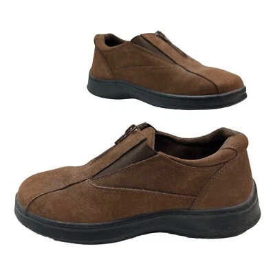 Zapatos de gamuza Cobbie Cuddlers para mujer 6,5 ultra masaje marrón sin cordones cómodos Foto 1 de 4