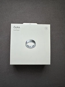 Oura Ring 4 Silver Size 11 - Afbeelding 1 van 4
