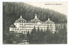 Sanatorium am Hausstein, Schaufling, Deggendorf, Regen - Litho gel. 1903