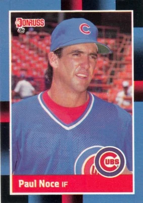 1988 Donruss - Paul Noce #315 (RC)-Cubs - Image 1 of 2