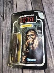 1983 KENNER Star Wars Chewbacca Figure Original Package 38210 65 Back (MM) - Foto 1 di 10