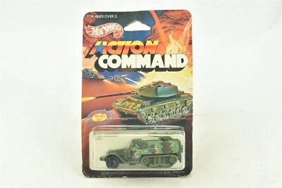 Hot Wheels Action Command Tank Gunner #9374 Mattel 1984 Die Cast Army NIP - Image 1 of 4