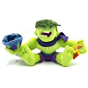 Marvel Holiday Hulk Plush Disney 8” New With Tags! Genuine, Original, Authentic - Picture 1 of 8