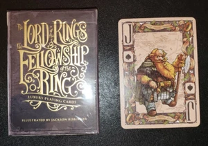Cartas de Juego El Señor de los Anillos Reyes Salvajes DORADO Edición de Comunidad NUEVO + extra - Imagen 1 de 10