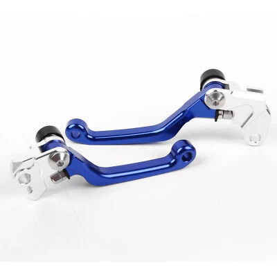 Palancas de freno de embrague azul pivote 2002 2003 2004 2005 para Yamaha YZ80/85 2001-2014 Foto 1 de 4