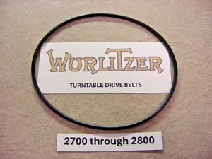 Cinghia giradischi Wurlitzer Jukebox, nuova, adatta ai modelli da 2700 a 2800 - Foto 1 di 1