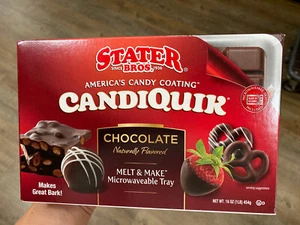 Bandeja para microondas Candiquick chocolate con sabor natural 16 oz - Imagen 1 de 3