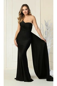 Vestido de noche elástico - Imagen 1 de 24