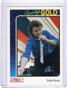 1992 Sterling Country Gold #36 Eddy Raven FREE SHIP