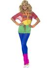 Let's Get Physical Girl Exercise Doll Costume 80's Dance Fancy Dress Costume