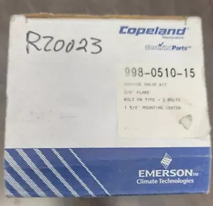 EMERSON 998-0510-15 COMPRESSOR SERVICE VALVE KI - Picture 1 of 3