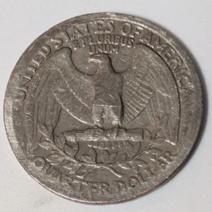 1978 USA QUARTER No Mint Mark Error Press Collar Broadstroke RARE Rim 25 Cents - Picture 1 of 7
