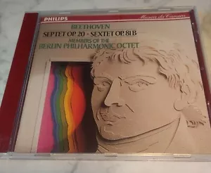 BEETHOVEN 1 NM CD SEPTET OP. 20 SEXTET OP 81 B MEMBERS OF THE BERLIN OCTET - Picture 1 of 6