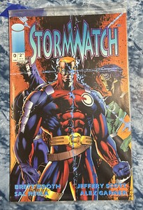 Stormwatch #0 (1993) J. Scott Campbell Brett Booth 1st Print 1st BACKLASH Sealed