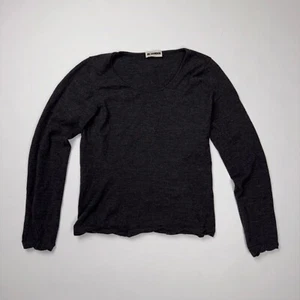 JIL SANDER 90s VINTAGE WOOL SWEATER LONG SLEEVE sz L WOMEN - Picture 1 of 24