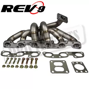 REV9 HP-Series For RB26 RB26DETT Equal Length T4 Top Mount Turbo Manifold - Picture 1 of 5
