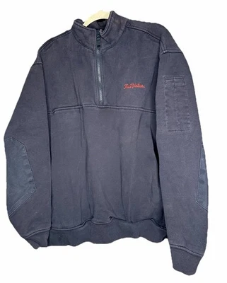 511 Тактический 1/4 молнии толстовка мужчин XL локоть нашивки истинное значение флисовая подкладка работы - Изображение 1 из 4