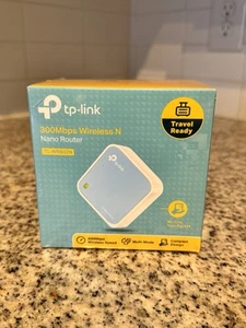 TP-Link Network TL-WR802N 300Mbps Wireless N Nano Router 2.4Ghz Travel - Picture 1 of 3