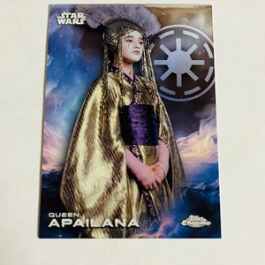 2025 Topps Star Wars Chrome #151 Queen Apailana - Picture 1 of 2