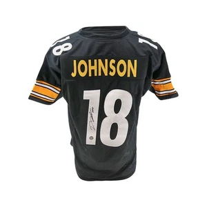 Diontae Johnson Steelers Autographed Custom Jersey (JSA & Dave & Adam's Holo) - Bild 1 von 4
