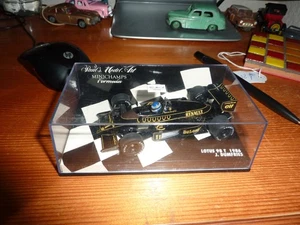 MINICHAMPS /F1 1986 LOTUS RENAULT 98T - J DUMFRIES - 1/43 SCALE MODEL CAR - Picture 1 of 4
