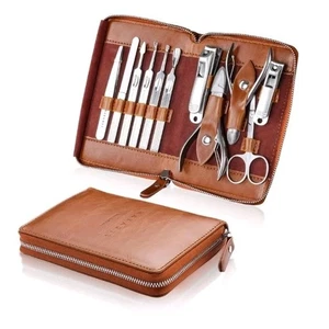 Makartt Manicure Kit: Professional Nail Care Clippers Set - 11 pcs Stainless - Picture 1 of 5