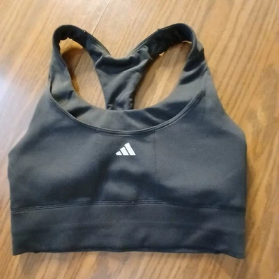Black Adidas Sports Bra Size Small - Image 1 of 4