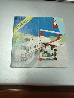 LEGO Town: Med-Star Rescue Plane (6356) SOLO FOLLETO de colección Foto 1 de 2