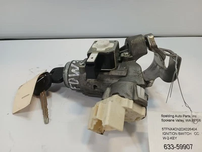 Ignition Switch w/2-Keys from 2013 Toyota Tacoma 12418771 - Image 1 of 4