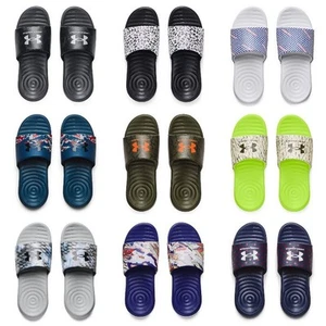 Under Armour 3024434 Men's UA Ansa Graphic Fixed Strap Slides Athletic Flip Flop - Picture 1 of 66