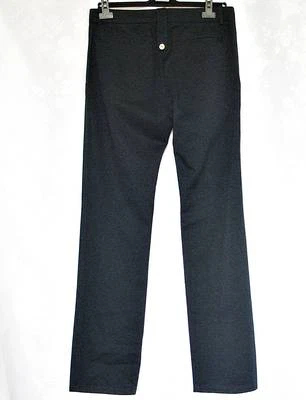 ITALIA-AUTÉNTICO PANTALÓN MUJER ROBERTO CAVALLI NEGRO SÓLIDO: US 12/L/EU 40/IT46 Foto 1 de 4