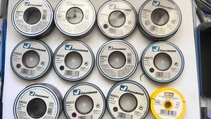 P 17 - 34 Bobines VIESSMANN BRAWA entamés - Câble 0,14 mm2 : 10 Couleurs - Imagen 1 de 10