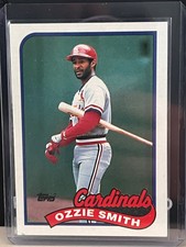 1989 Topps - Collector's Edition (Tiffany) #230 Ozzie Smith Error Card- Mint-