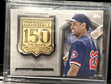 2019 Topps Ryne Sandberg 150 Years of Baseball Commemorative Medallion
