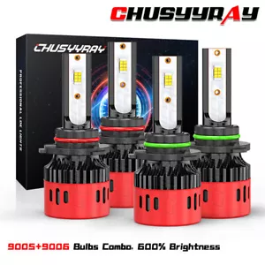 For 1997-2004 Chevy Corvette C5 Projector Headlights Head Lamps LED Bulbs Kit - Foto 1 di 11