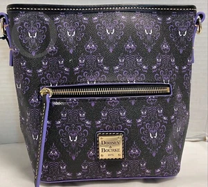 NWT*Dooney & Bourke*Disney Parks*Haunted Mansion Wallpaper Crossbody*21102G S12 - Picture 1 of 8