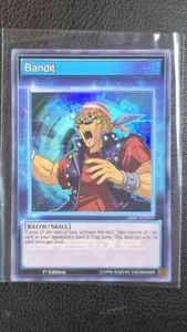 Bandit Keith Skill Card 1st Ed SBSC-ENS03 M SD PF Yu-Gi-Oh Scars Of Battle - Picture 1 of 2