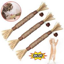 Catnip Toys Cat Wand Silvervine Sticks Cat Toys For Indoor- Toy Chew Cats NEW---